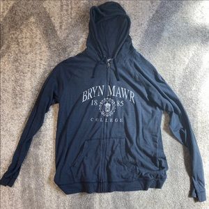 DONATING SOON Bryn Mawr College Full Zip Hoodie